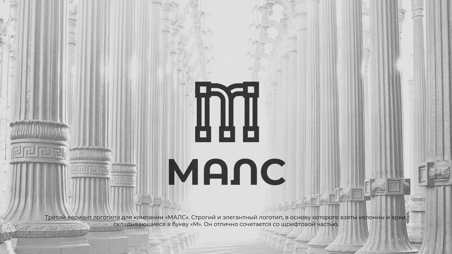 Разработка логотипа компании «МАЛС» в Буинске