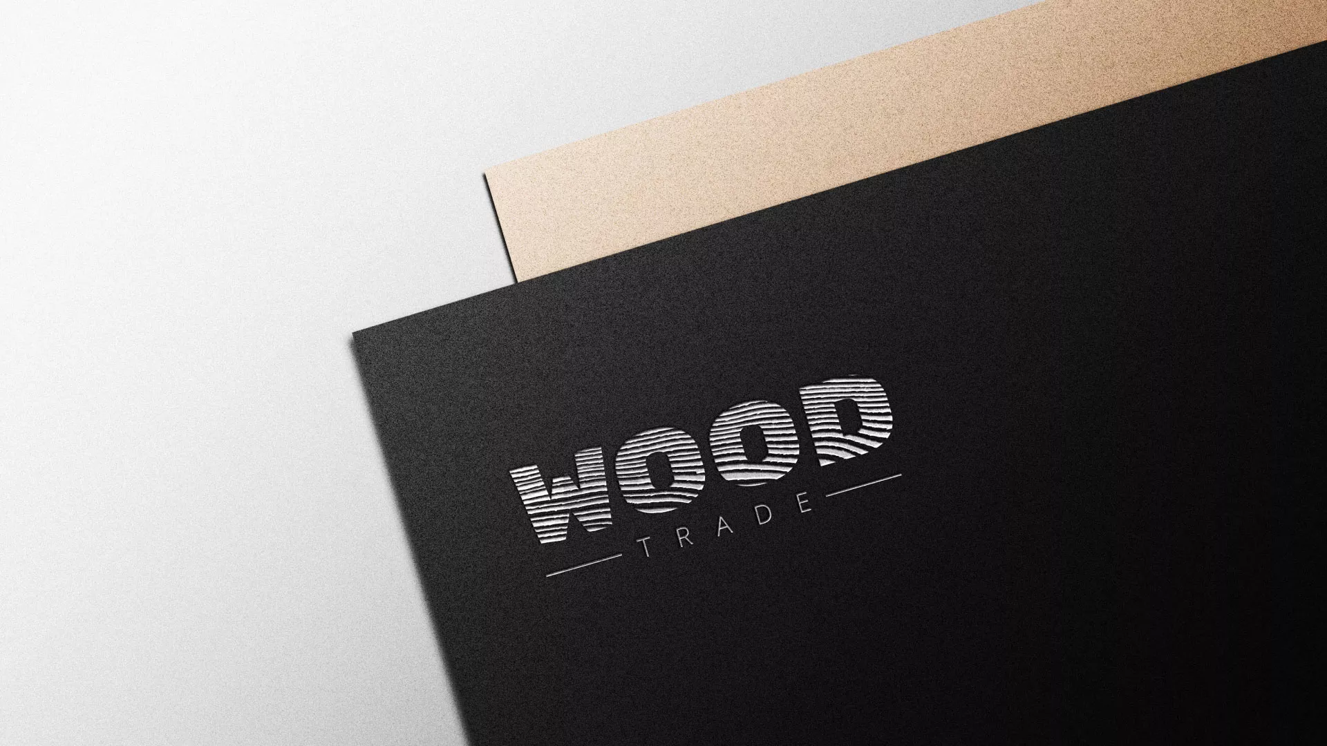 Разработка логотипа для компании «Wood Trade» в Буинске